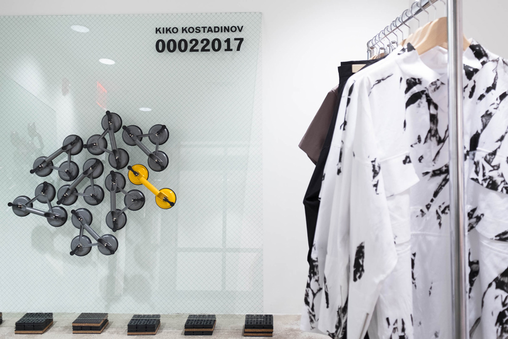 Kiko Kostadinov Dover Street Market Bespoke Collection and Installation