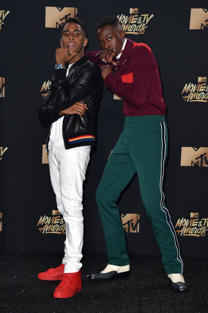 SPOTTED: Aston Sanders In Calvin Klein at 2017 MTV Movie & TV Awards