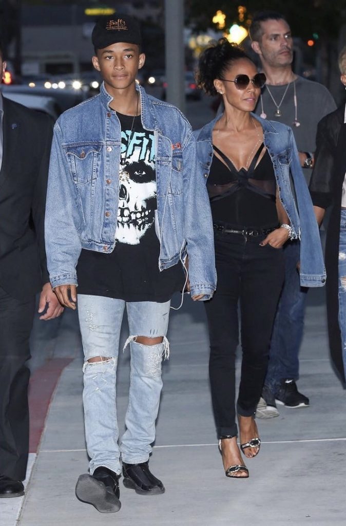 SPOTTED: Jaden Smith In Harry Hudson x MSFTSRep Tee + LV SS18 Sneakers –  PAUSE Online