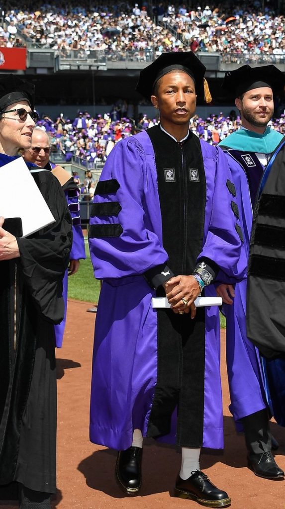 SPOTTED: Pharrell Williams Graduates In Dr Martens Boots – PAUSE Online ...