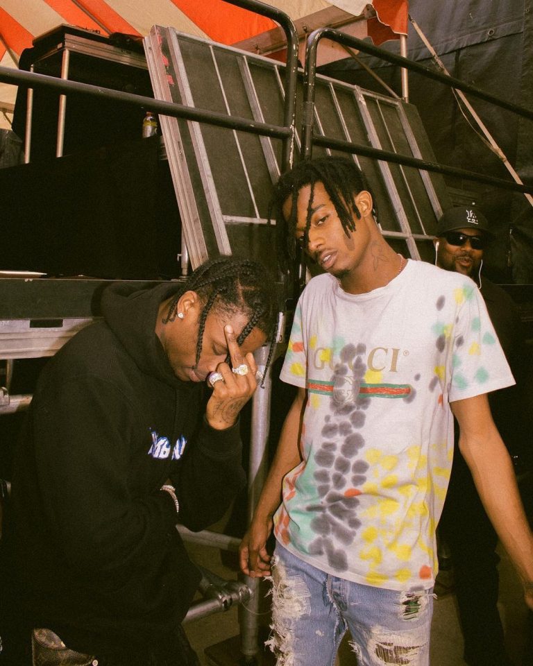 SPOTTED: Playboi Carti Wears Gucci with Travis Scott – PAUSE Online ...