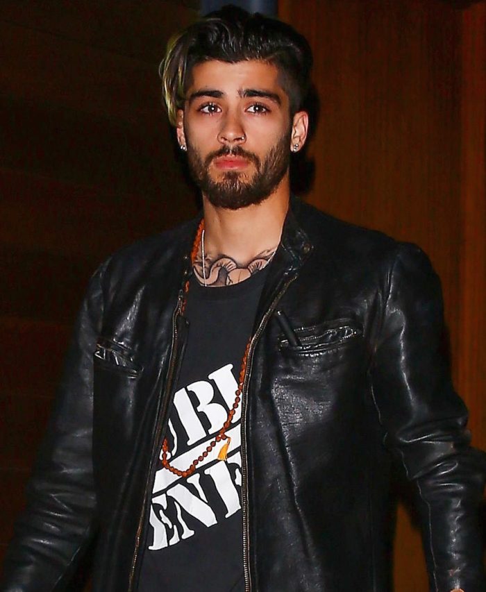 SPOTTED: Zayn Malik In Public Enemy T-Shirt And Leather Jacket – PAUSE ...