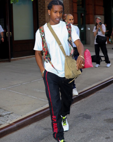 SPOTTED: A$AP Rocky Wears S.P. BADU Joggers – PAUSE Online | Men's ...