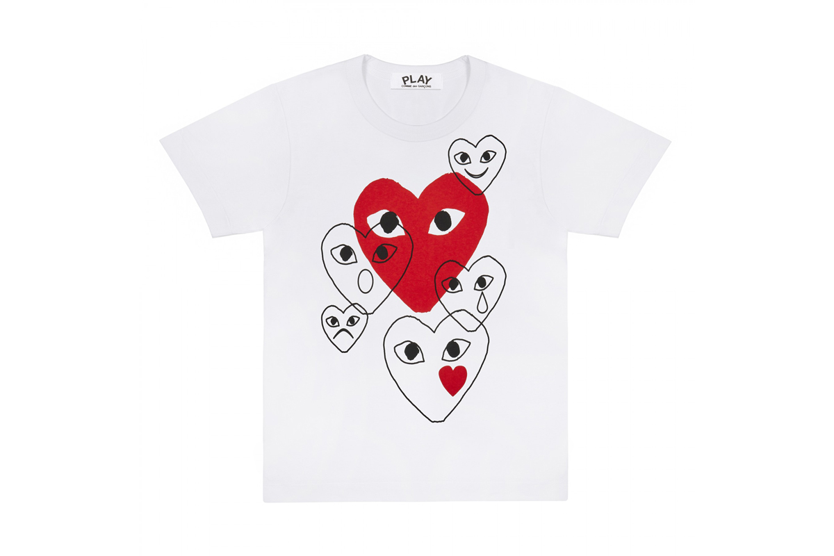 COMME des GARÇONS PLAY Release New T-Shirt Range