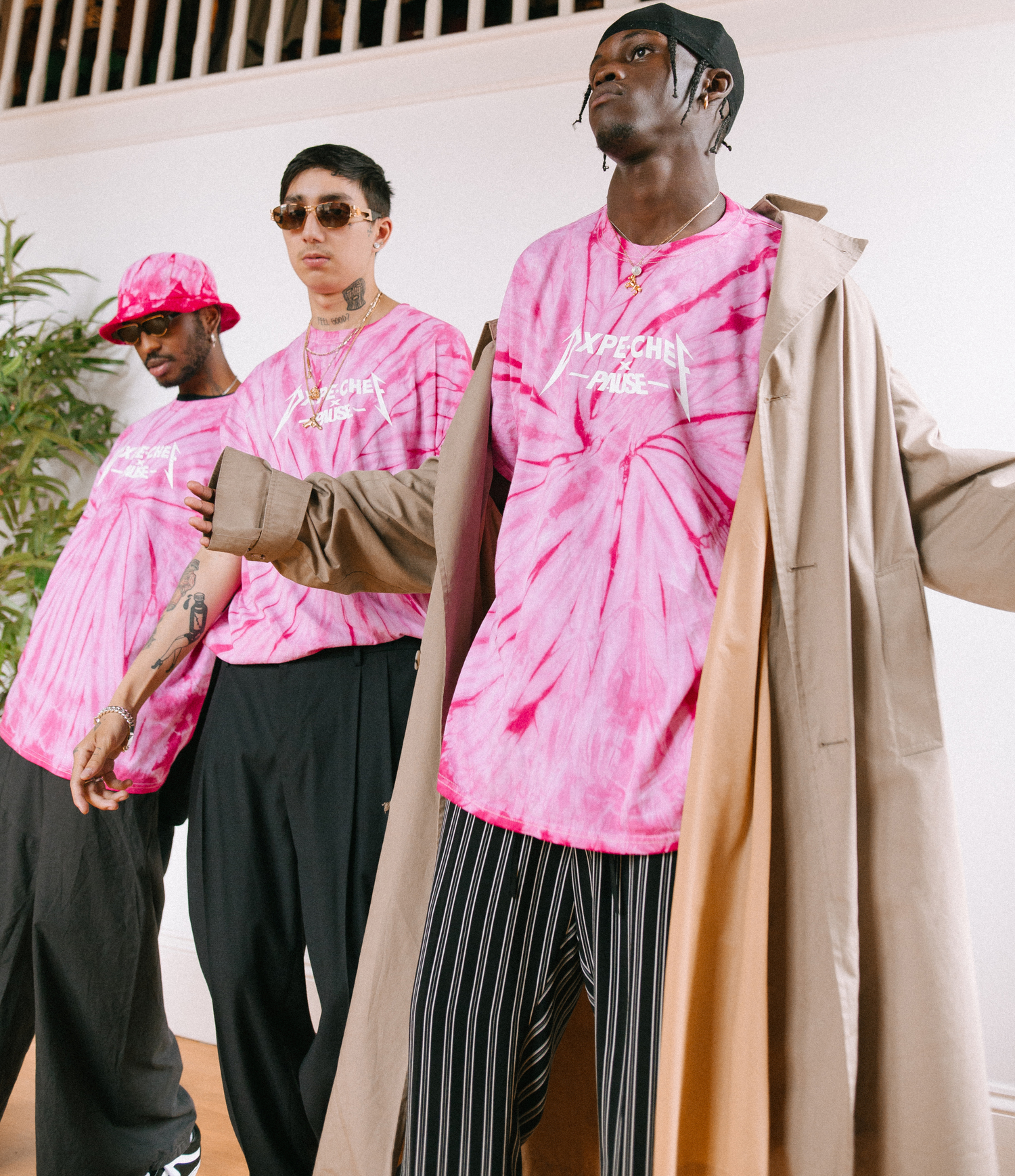PAUSE x Dope Chef Editorial: Pink Vortex Tie Dye