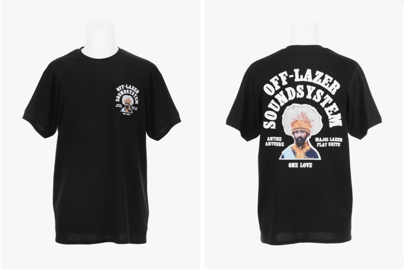 Off-White and Major Lazer bring us an Exclusive “Off-Lazer” T-shirt Range