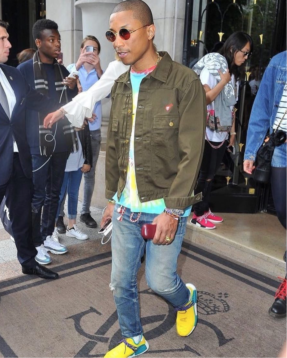 SPOTTED: Pharrell Williams in new Human Race NMDs – PAUSE Online | Men ...