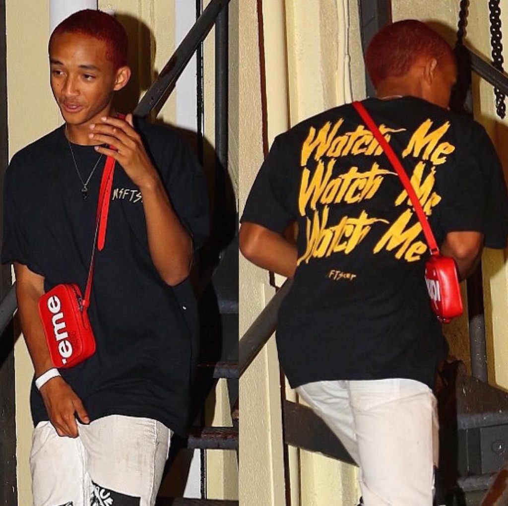 SPOTTED: Jaden Smith Adorned in G-Star RAW and Custom Louis Vuitton  Sneakers – PAUSE Online