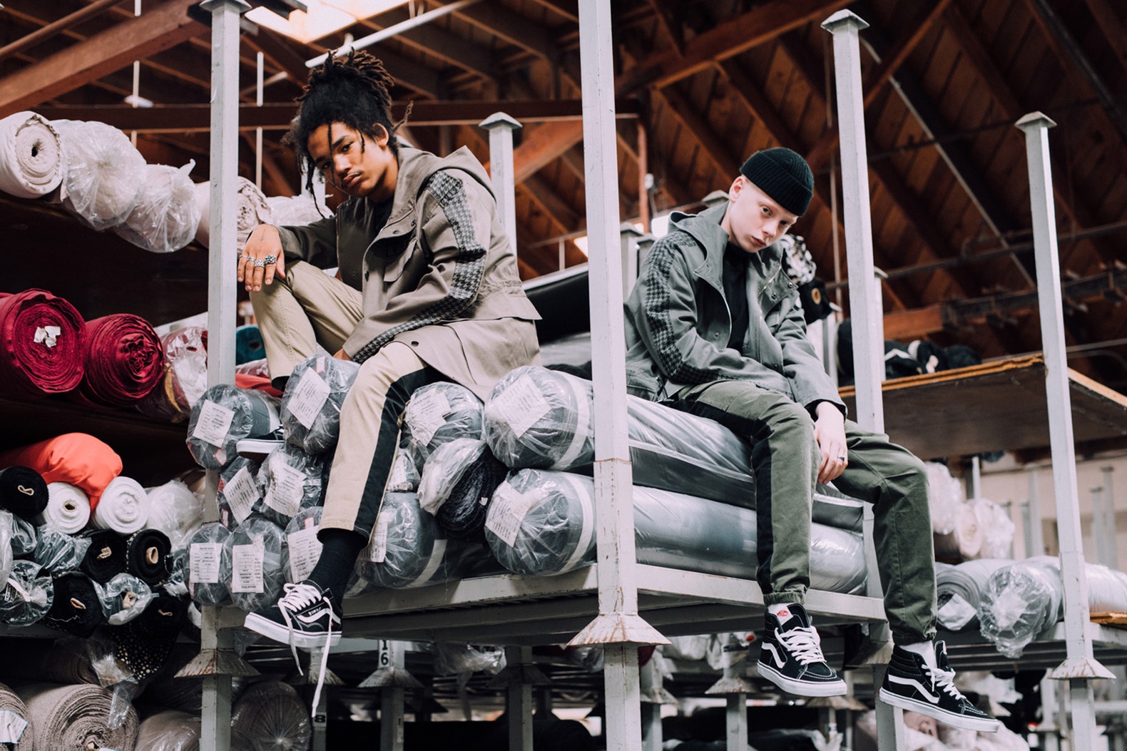 KONUS Brand Release Autumn/Winter 2017 Lookbook Featuring Luka Sabbat And Leo Mandella