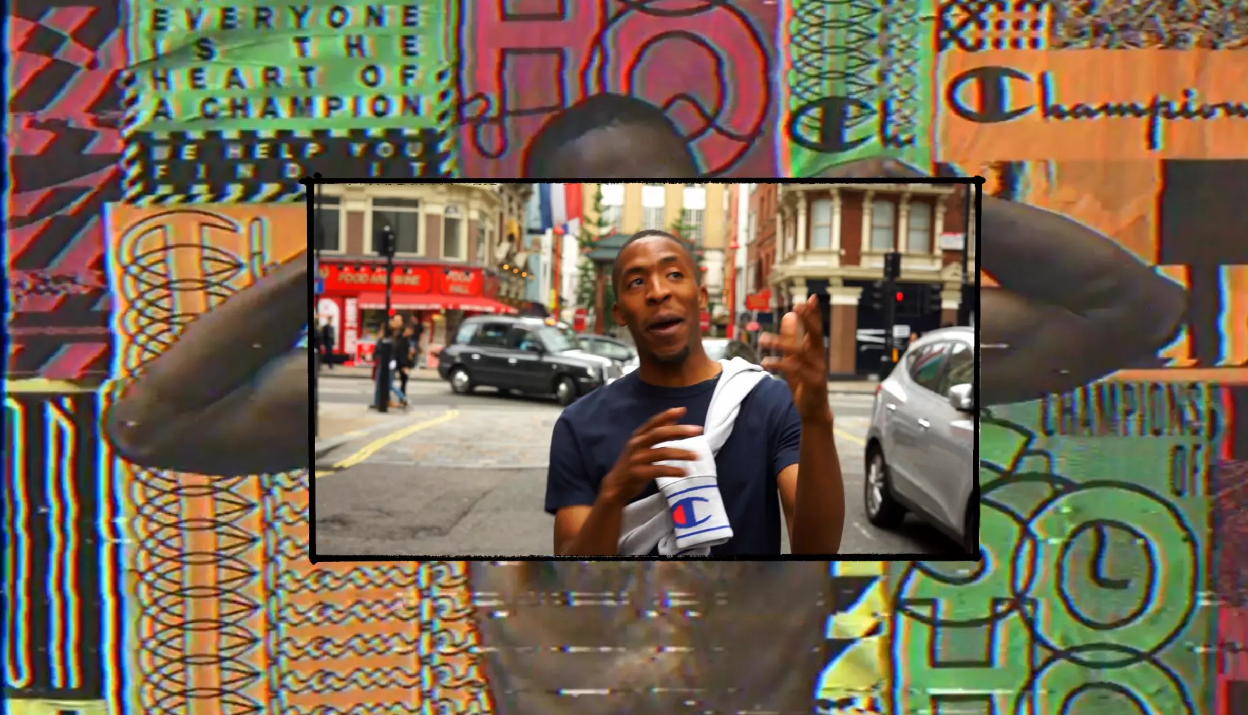 Champion Celebrate Soho Store Opening With James Massiah