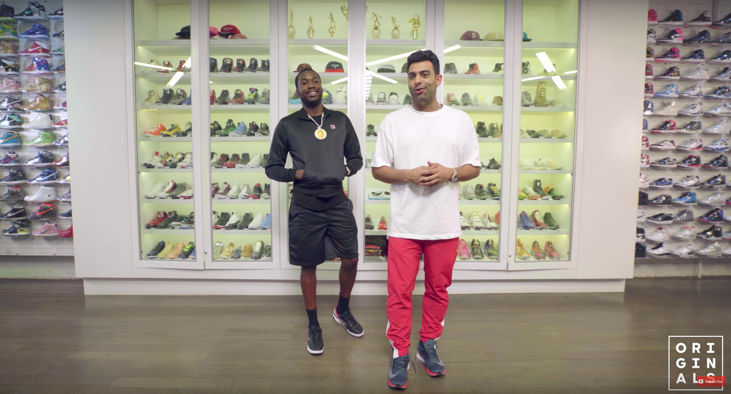 Meek Mill Goes Sneaker Shopping With Complex