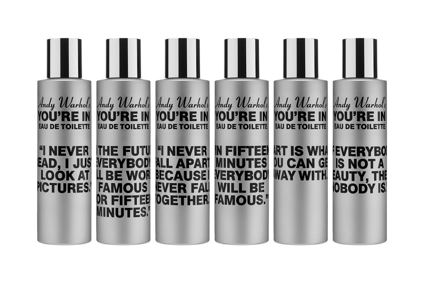 COMME des GARÇONS “Andy Warhol’s You’re In” Fragrance