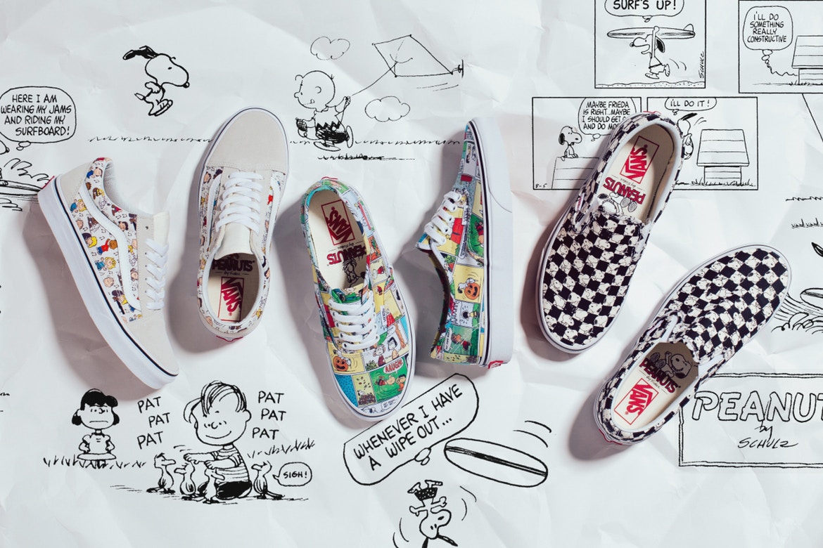 Vans Release a PEANUTS Footwear Line
