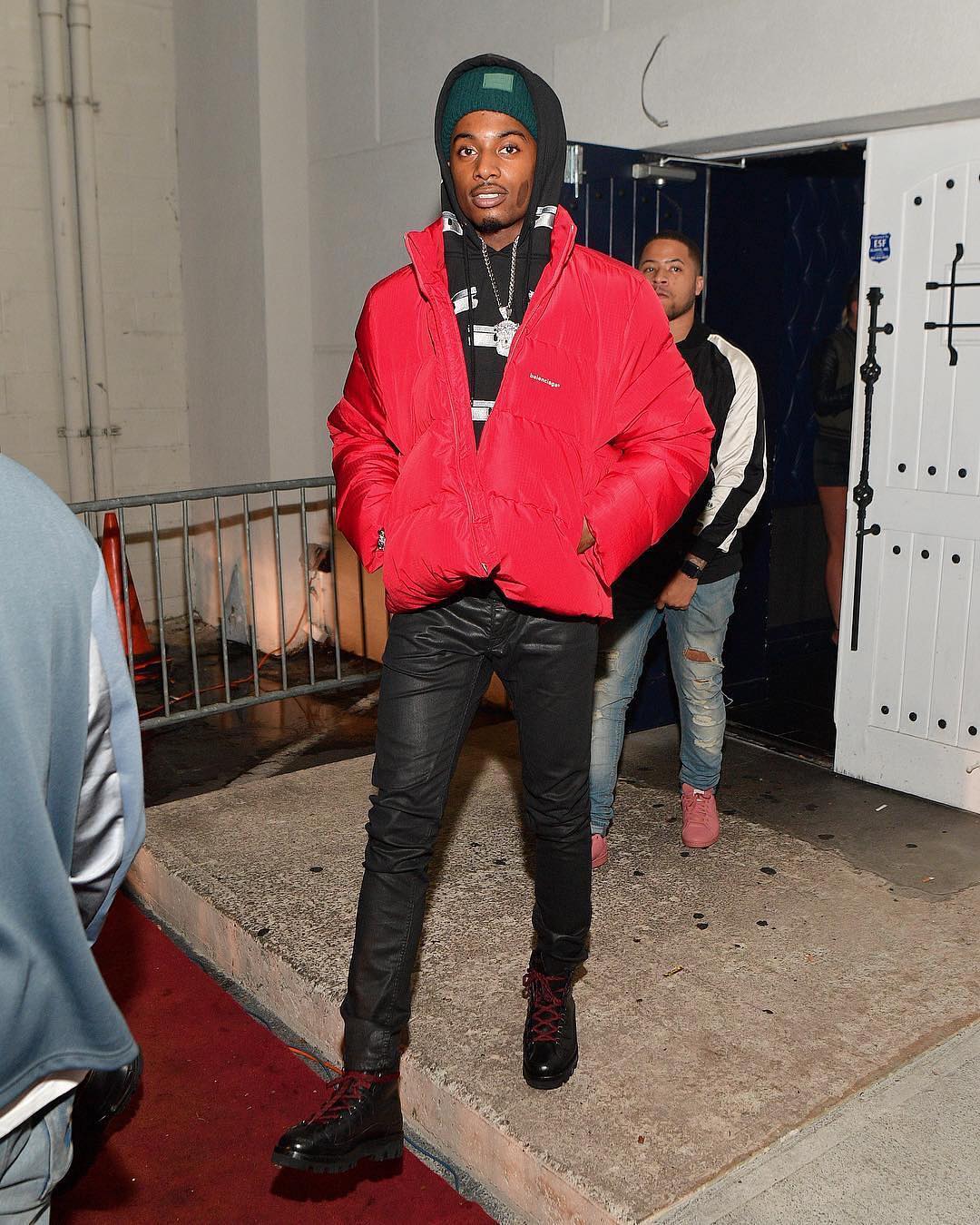 SPOTTED: Playboi Carti in Rick Owens Jacket & Red Leather Pants – PAUSE  Online