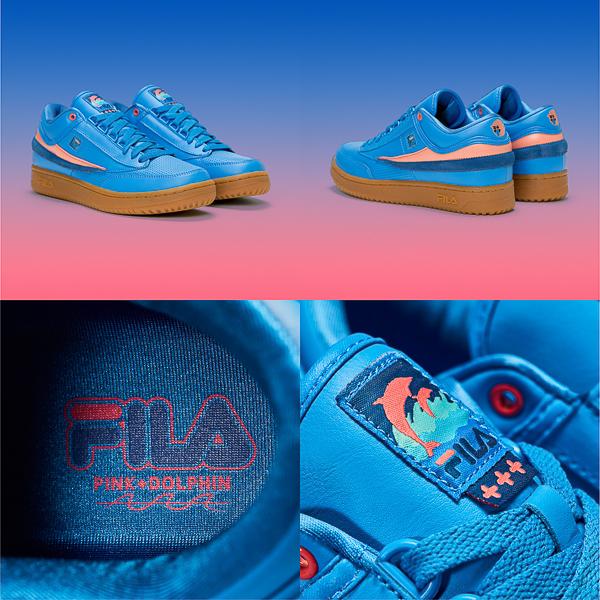 Pink dolphin fila on sale shoes