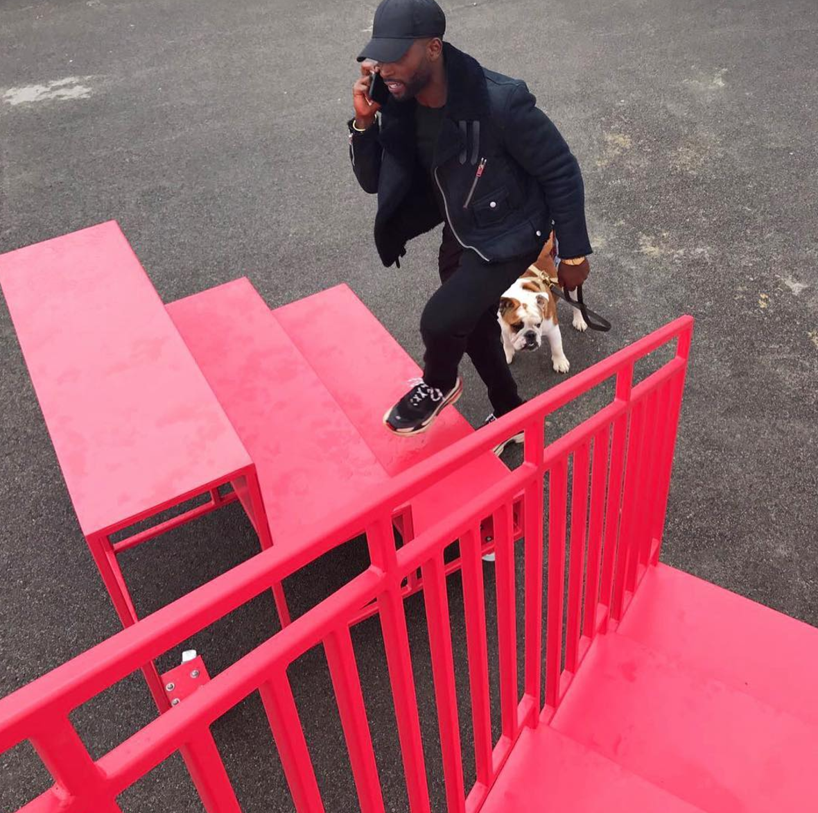 SPOTTED: Tinie Tempah In Balenciaga Triple S Sneakers