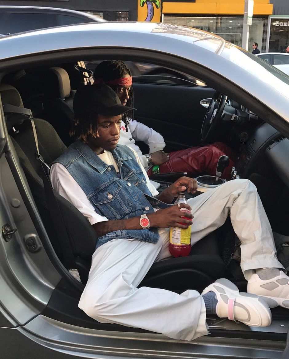 SPOTTED: Ian Connor In Prada Sneakers