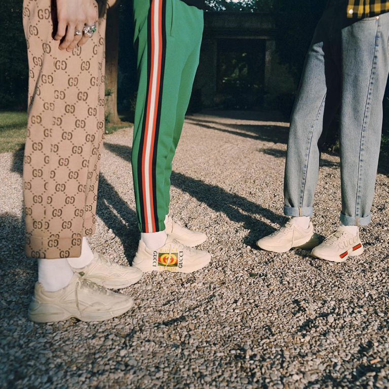 outfit gucci rhyton
