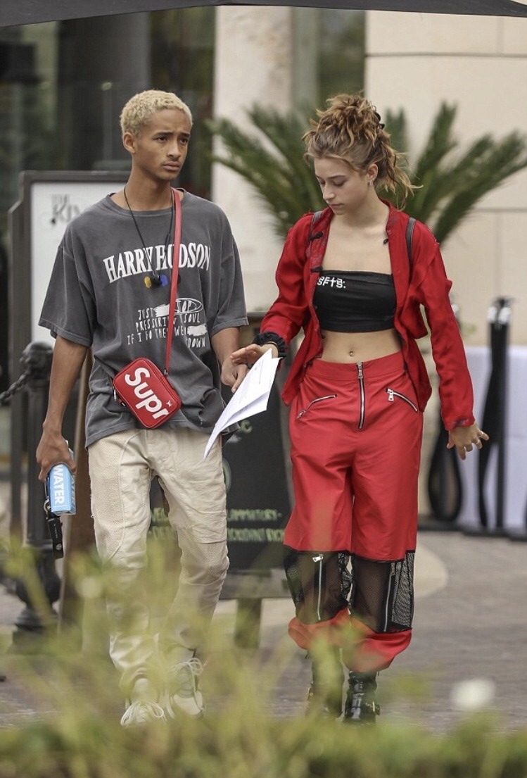 SPOTTED: Jaden Smith Flexes In Louis Vuitton SS18 Sneakers – PAUSE
