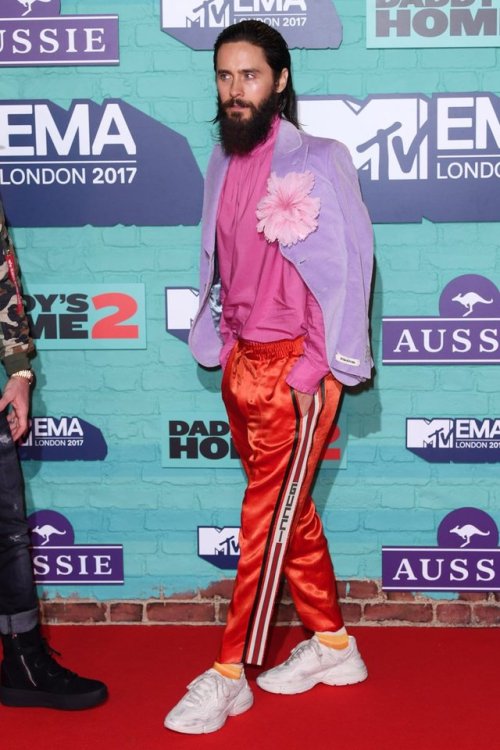 SPOTTED: Jared Leto In Gucci at The MTV 2017 EMAs – PAUSE Online | Men's  Fashion, Street Style, Fashion News & Streetwear