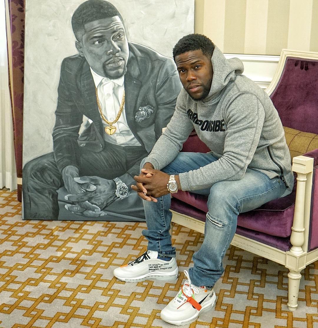 SPOTTED: Kevin Hart in Off-White™ x 