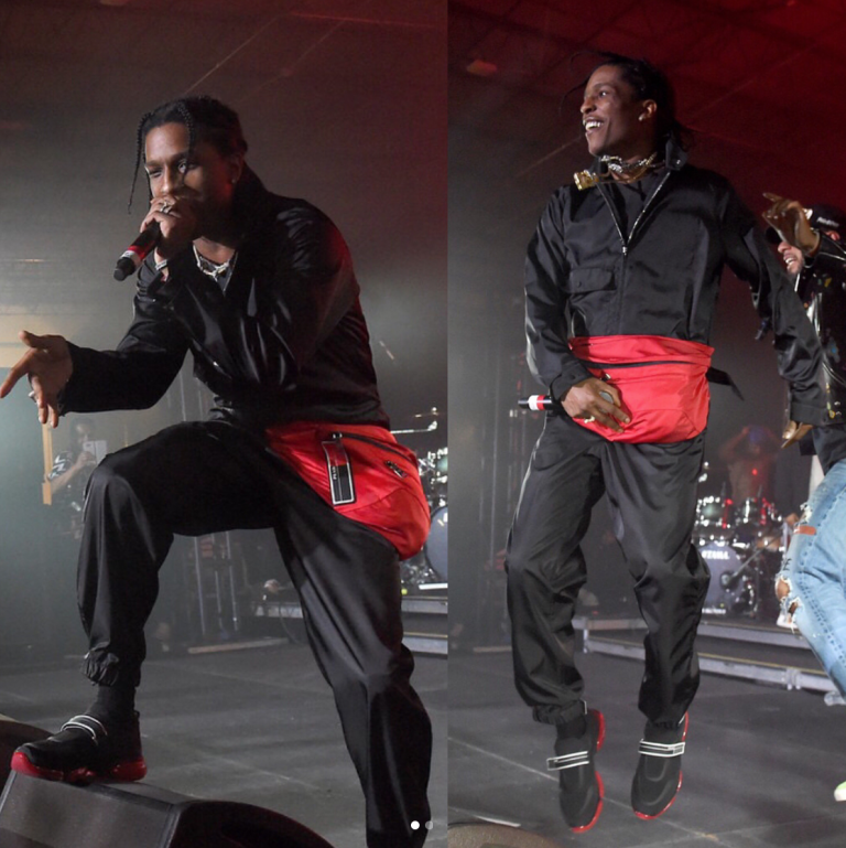 SPOTTED: ASAP Rocky In Head-To-Toe Prada – PAUSE Online | Men's Fashion ...