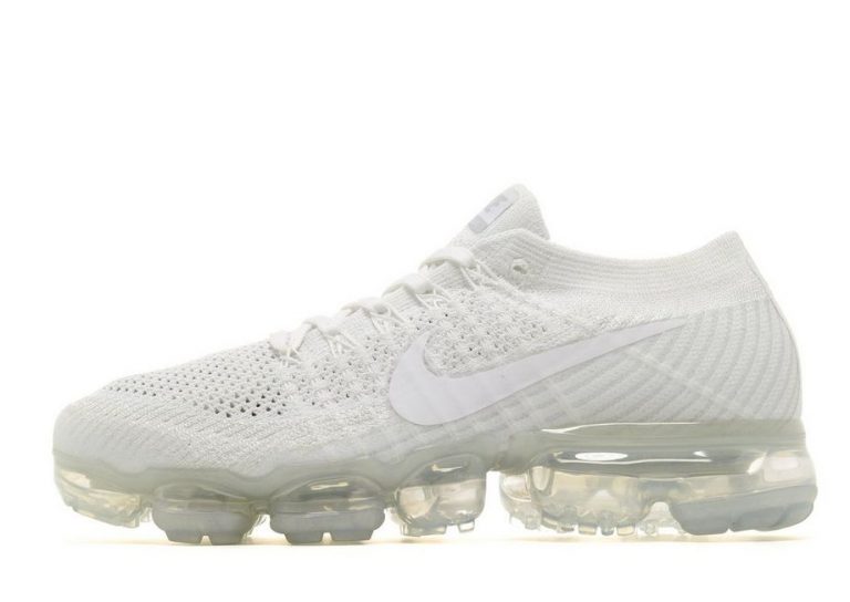 Nike VaporMax Flyknit has Dropped in All White – PAUSE Online | Men's ...