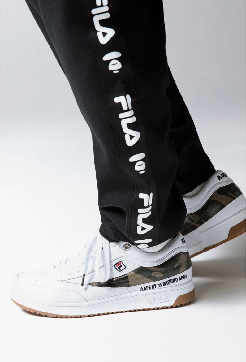 AAPE by A Bathing and FILA Unveil Collaborative Collection – PAUSE Online | Men's Fashion, Street Fashion News & Streetwear