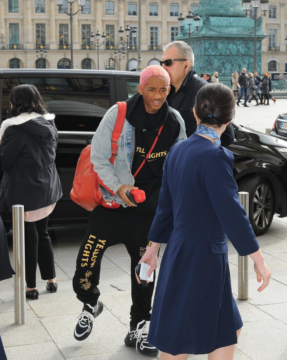 SPOTTED: Jaden Smith in Louis Vuitton Archlight Trainers – PAUSE Online