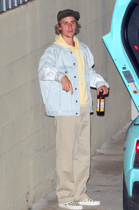 Justin bieber clearance vans slip ons