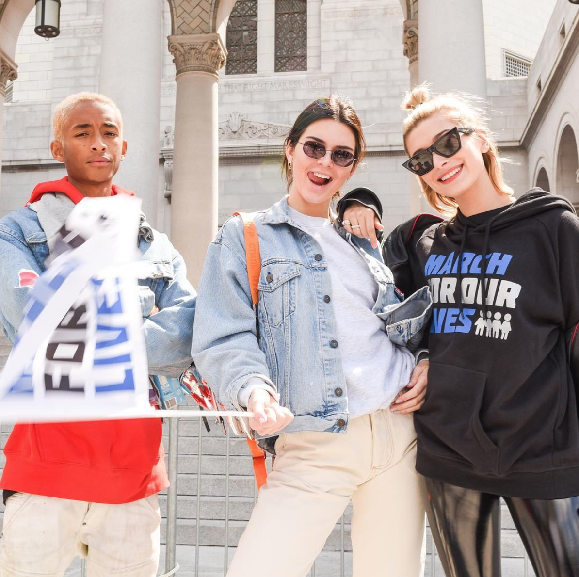 SPOTTED: Jaden Smith In LV Sneakers With Kendall Jenner & Hailey Baldwin –  PAUSE Online