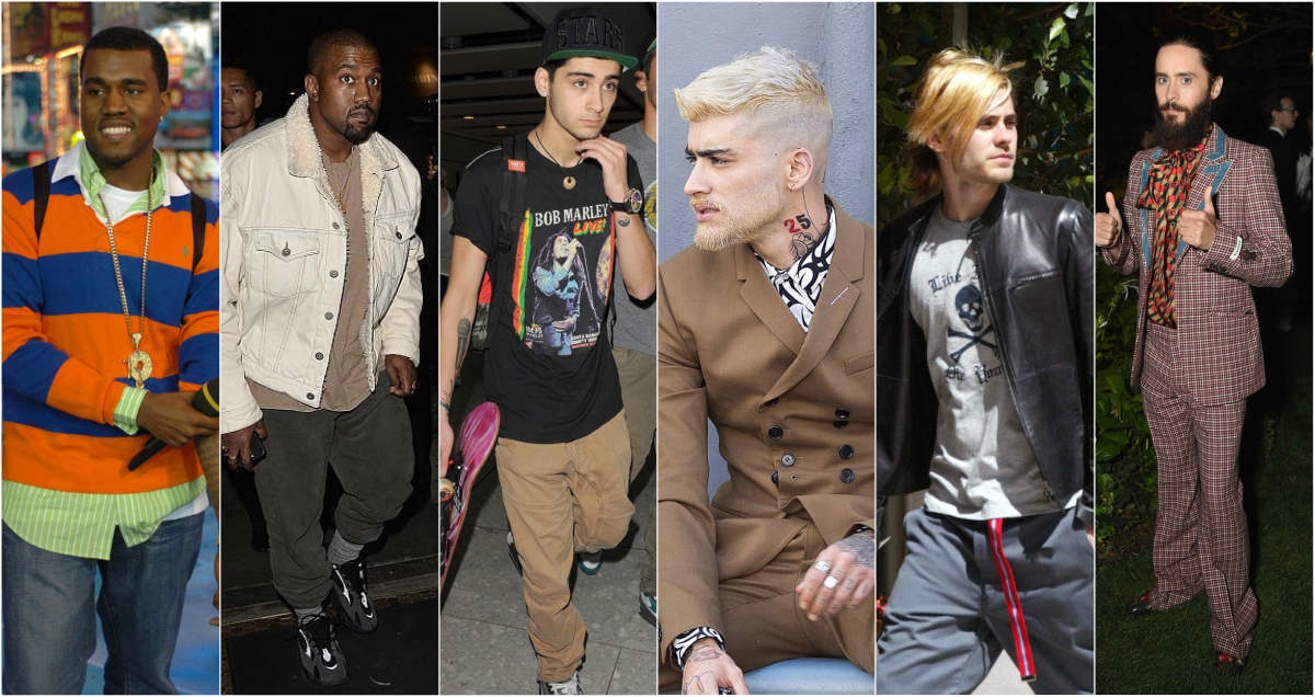 10 Best Dressed Male Celebrities: Then and Now