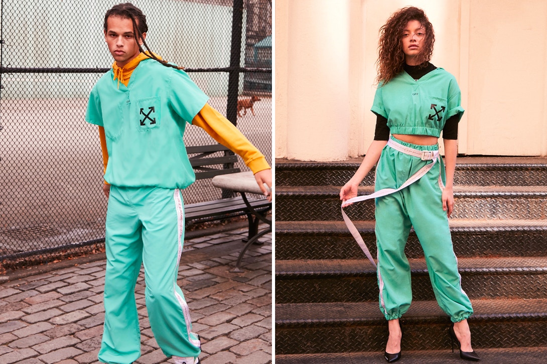 OFF WHITE & Equinox Team up on Tracksuit for Charity