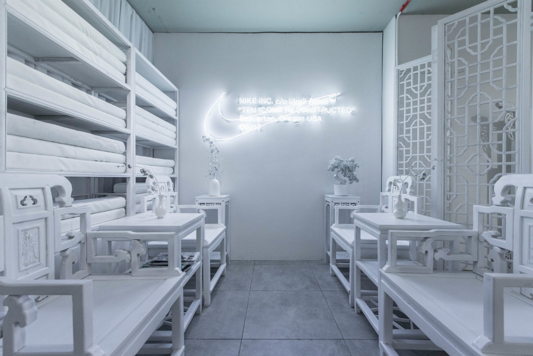 Virgil Abloh & Nike’s Air VaporMax “Black” Takes Centerstage at Shanghai Pop-Up