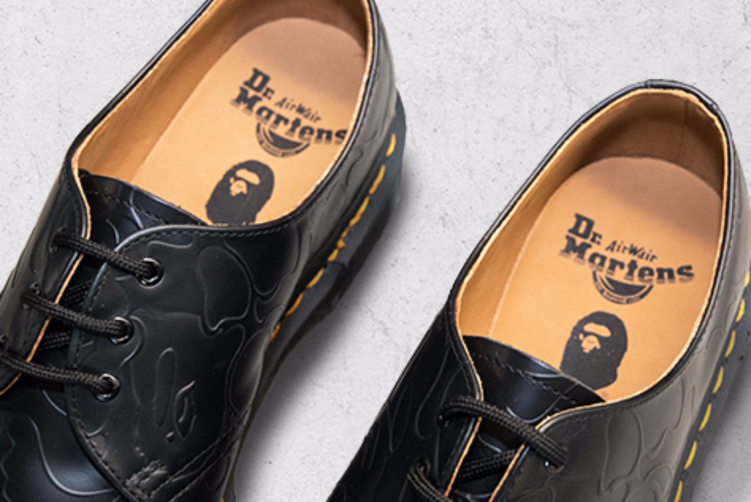 Bape x best sale dr martens 2018