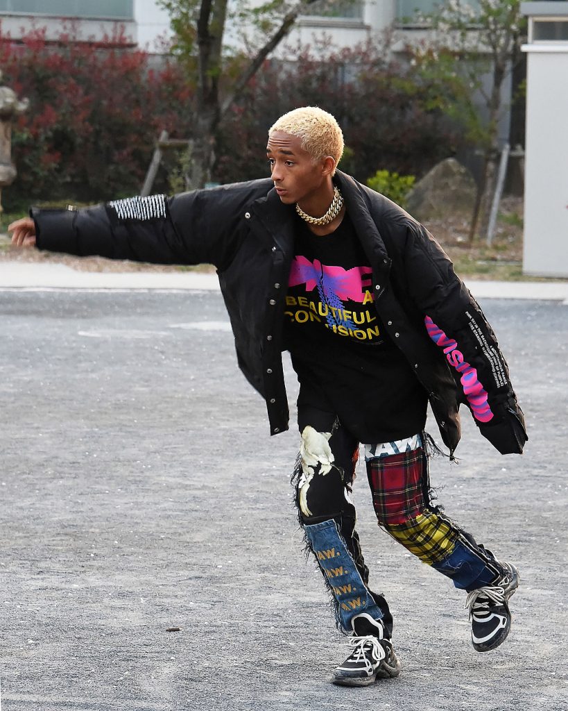 jaden smith raw jeans