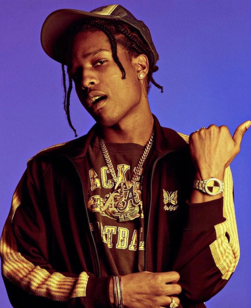 Asap rocky trucker outlet jacket