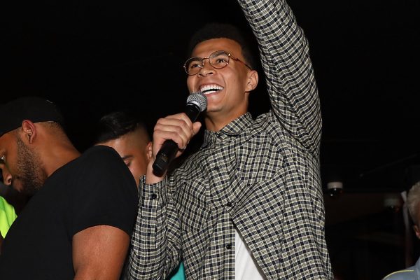 LONDON, ENGLAND - MAY 10:  Dele Alli speaks as boohooMAN by Dele Alli Launch at Radio Rooftop on May 10, 2018 in London, England.  (Photo by David M. Benett/Dave Benett/Getty Images for boohooMAN) *** Local Caption *** Dele Alli