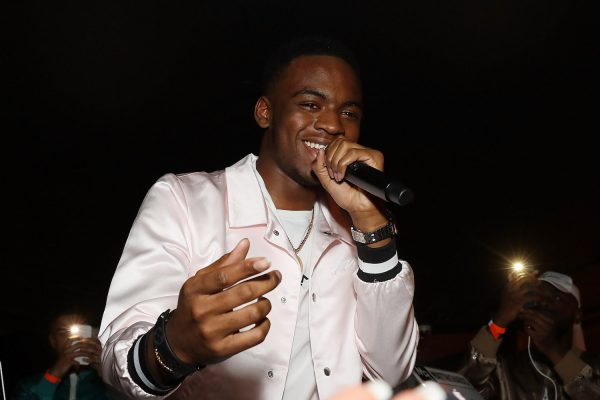 LONDON, ENGLAND - MAY 10:  Not3s performs at the boohooMAN by Dele Alli Launch at Radio Rooftop on May 10, 2018 in London, England.  (Photo by David M. Benett/Dave Benett/Getty Images for boohooMAN) *** Local Caption *** Not3s