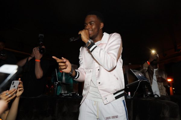 LONDON, ENGLAND - MAY 10:  Not3s performs at the boohooMAN by Dele Alli Launch at Radio Rooftop on May 10, 2018 in London, England.  (Photo by David M. Benett/Dave Benett/Getty Images for boohooMAN) *** Local Caption *** Not3s