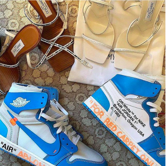 Virgil Abloh Previewed the OFF-WHITE Jordan 1's at the Met Gala