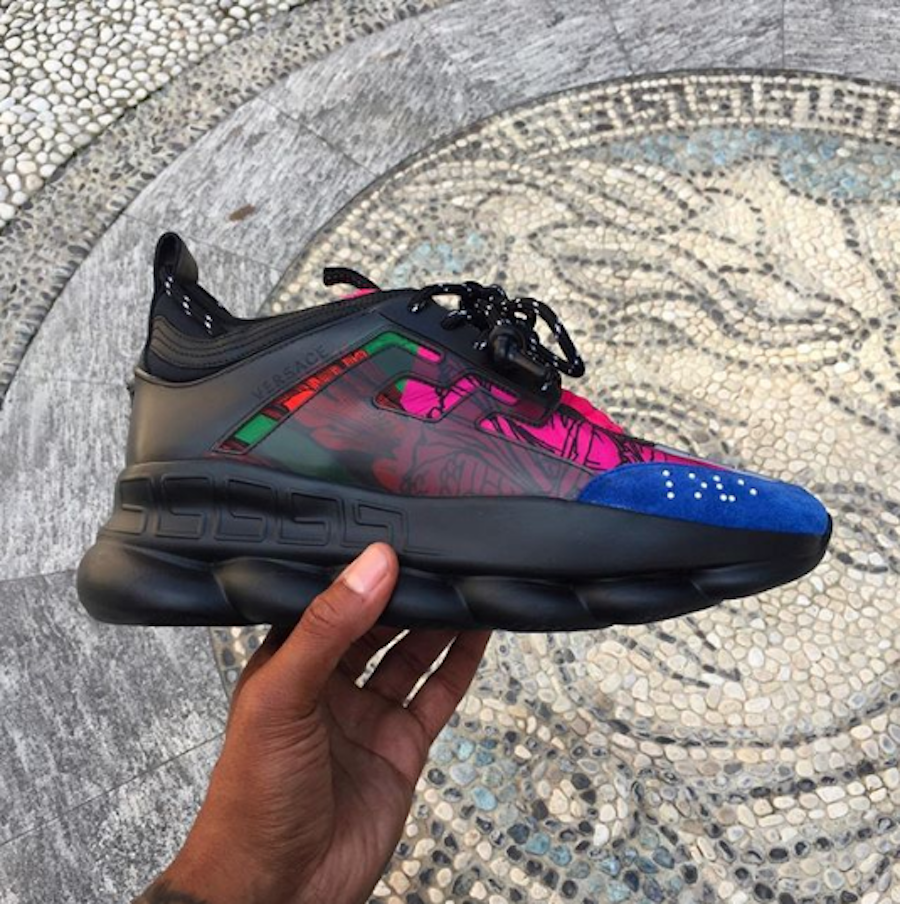 A Close Look At Versace’s New Chainreaction Sneaker