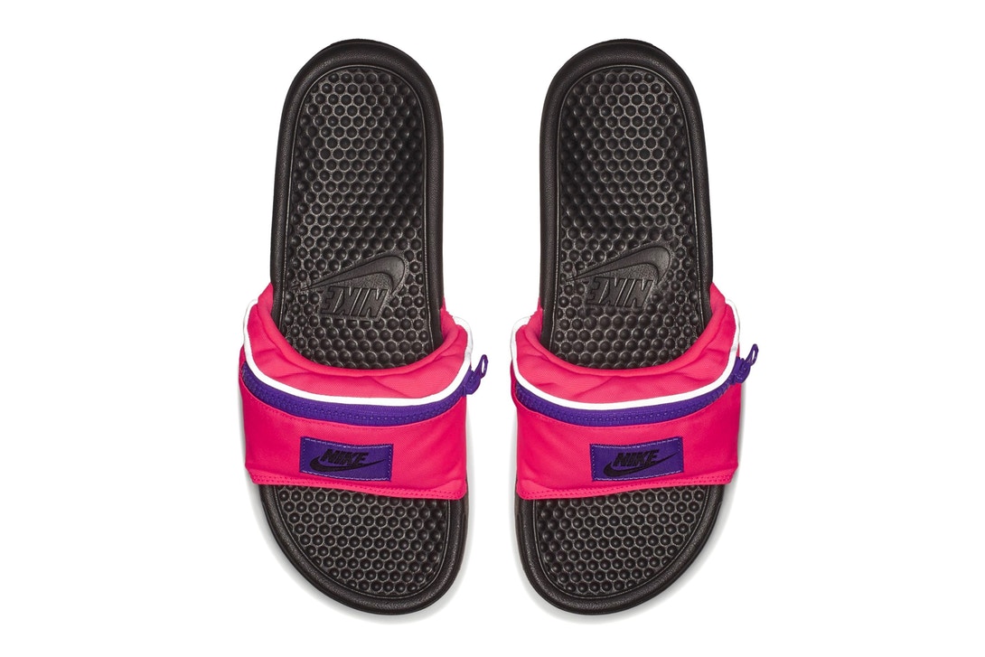 fanny pack nike slides