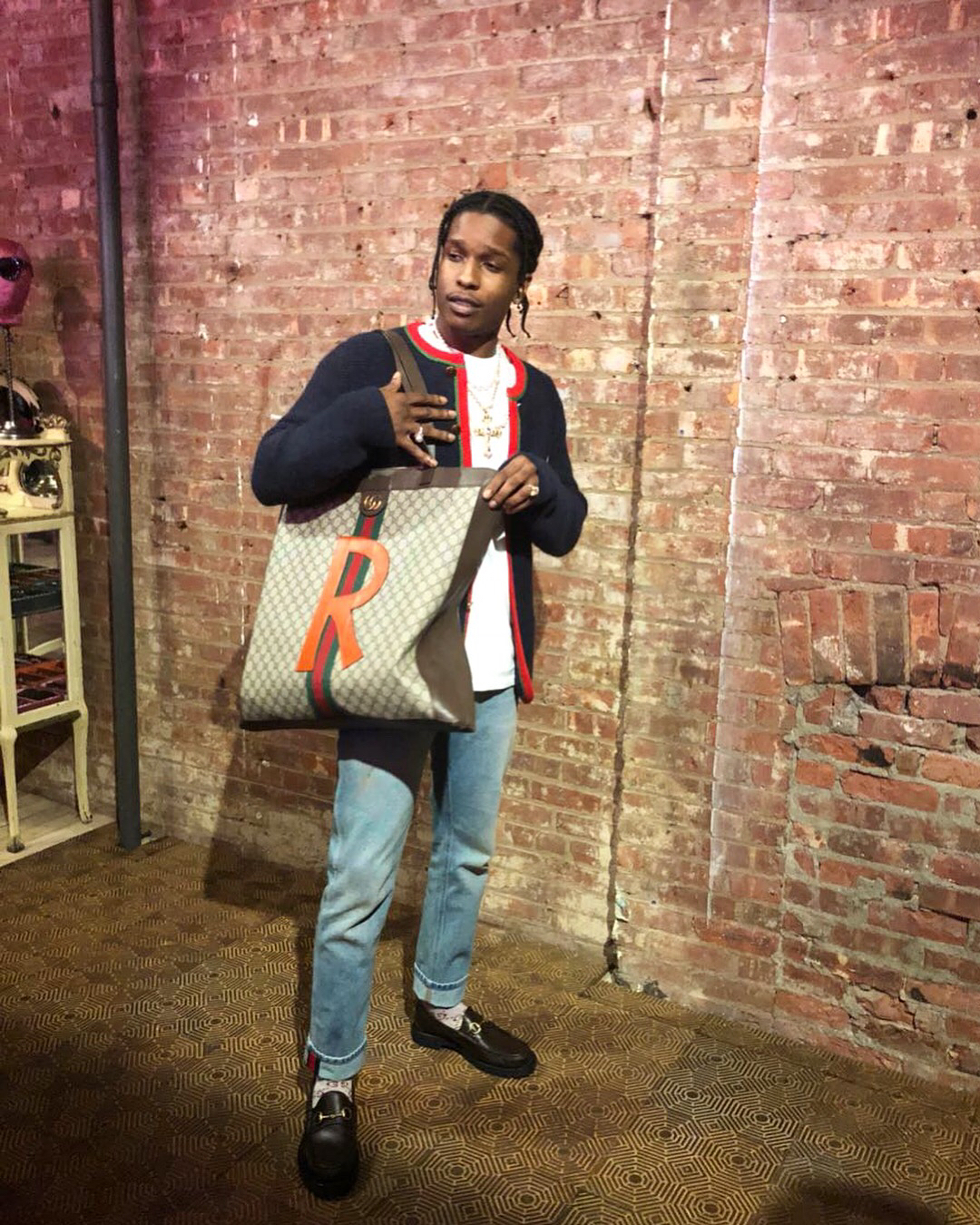 Only A$AP Rocky Could Pull Off This Gucci Red Carpet Look