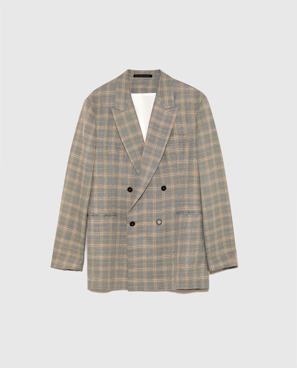 Zara Checked Blazer