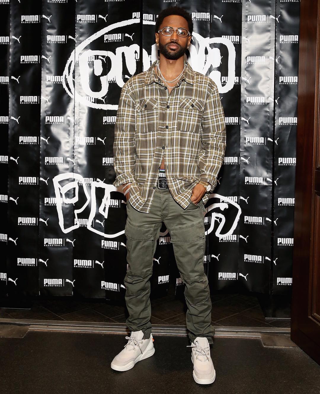 SPOTTED: Big Sean in Vintage Tee & Louis Vuitton by Virgil Abloh