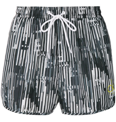CALVIN KLEIN JEANS print drawstring swim shorts