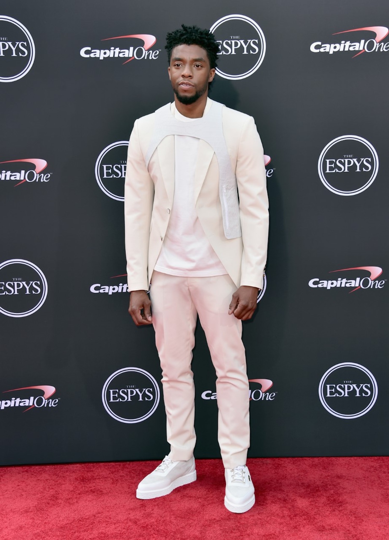 Chadwick Boseman in Louis Vuitton at the 2018 ESPY Awards