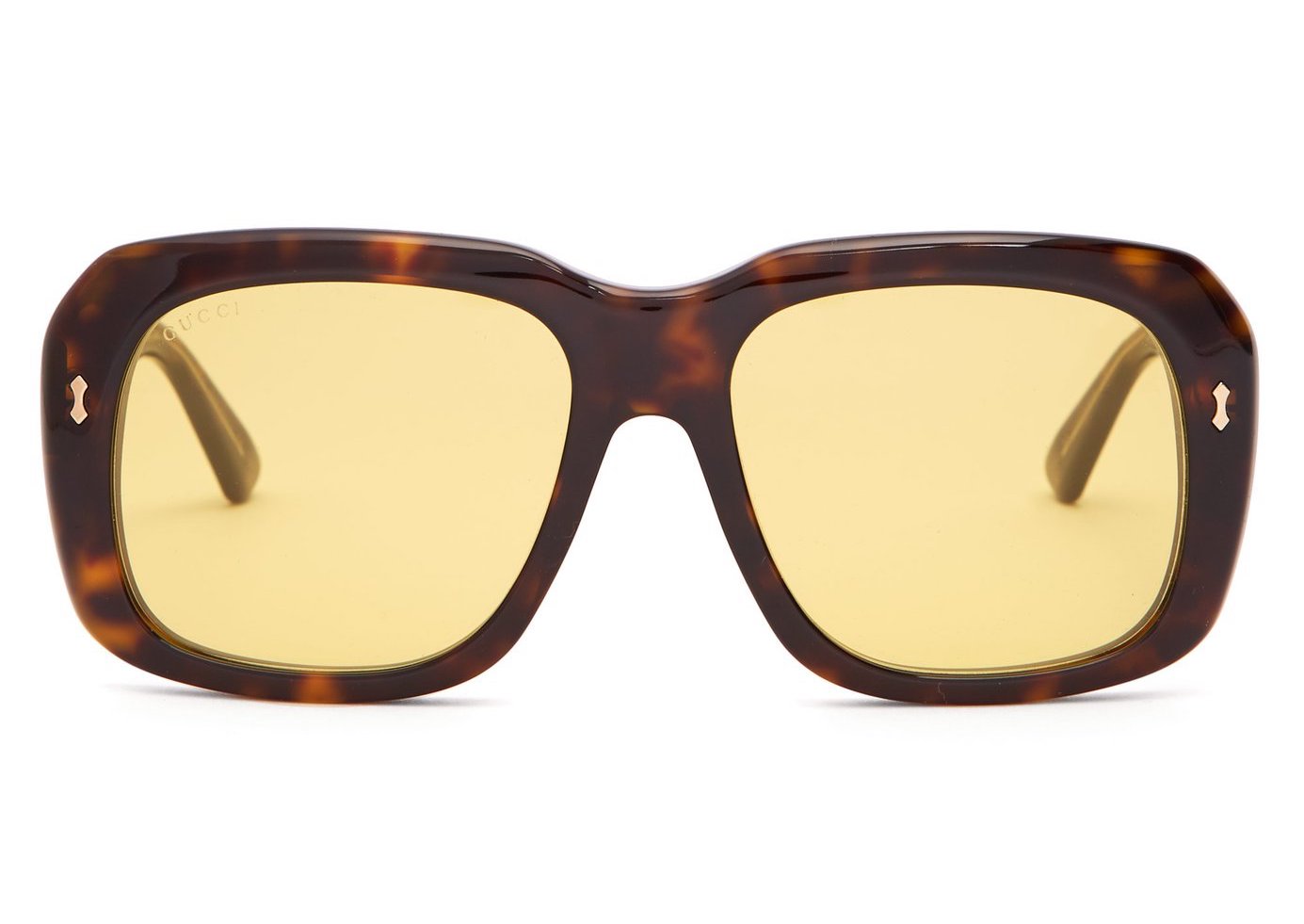 GUCCI Square-frame acetate sunglasses