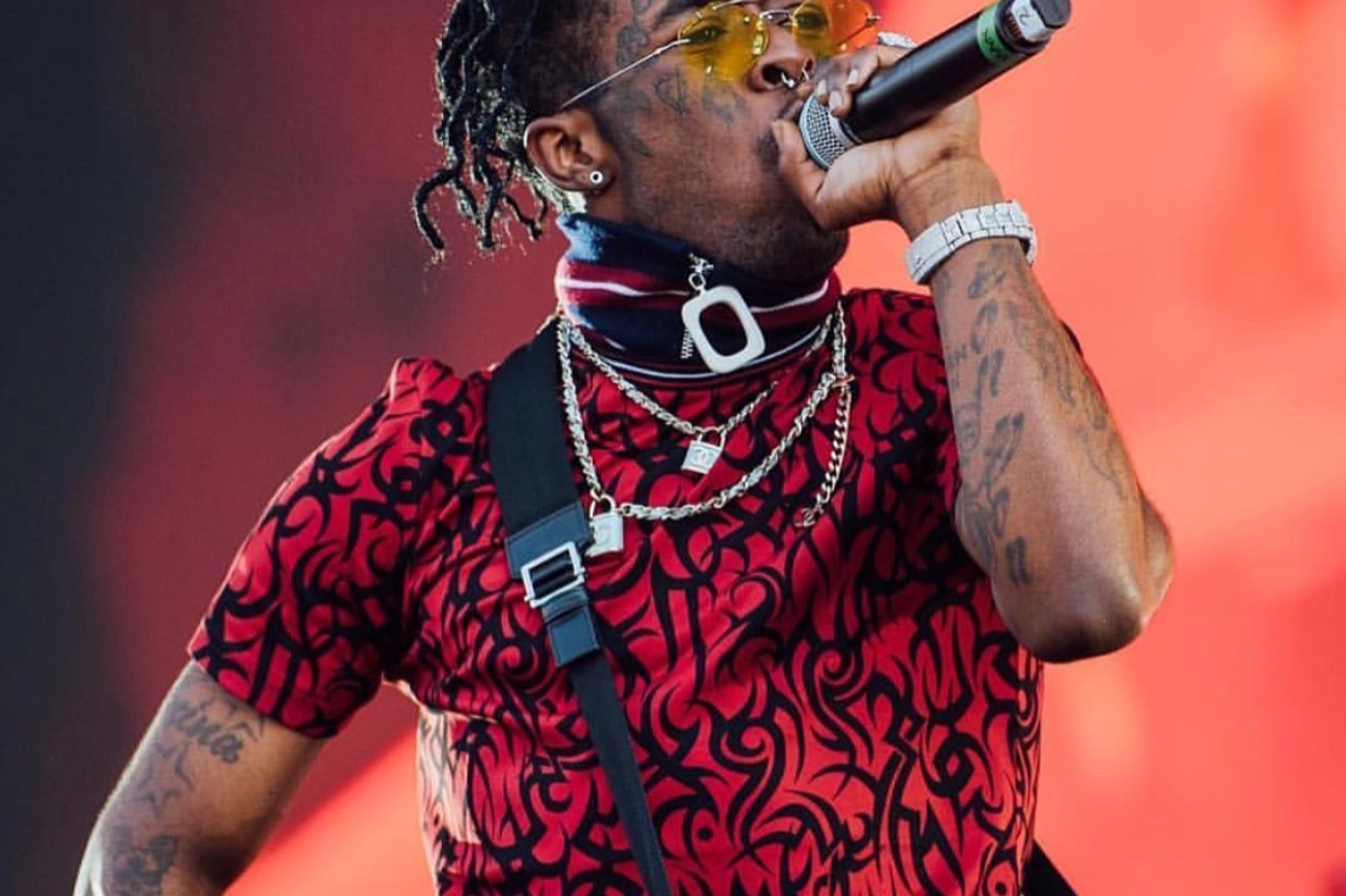 SPOTTED: Lil Uzi Vert Rocks Dior Homme & JW Anderson at Wireless Festival